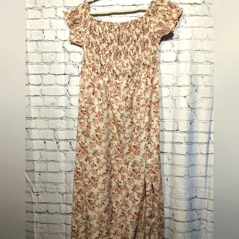 Long floral Shein dress